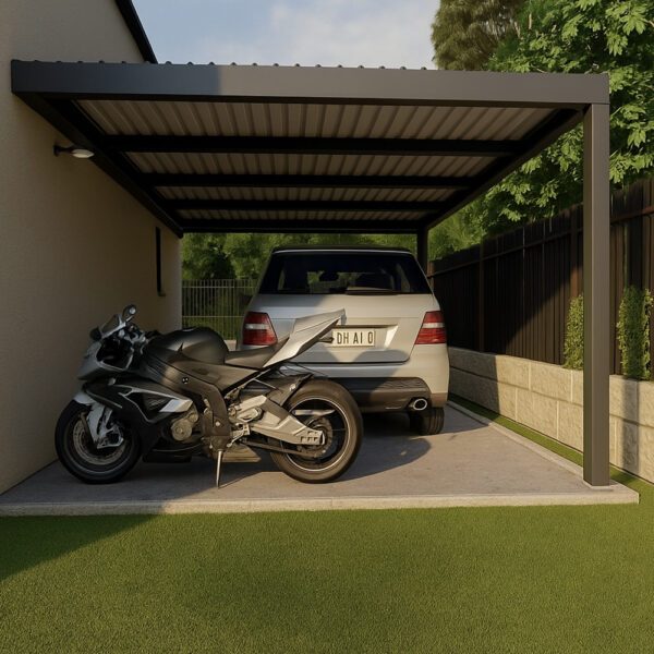 Carport en bac acier sur-mesure
