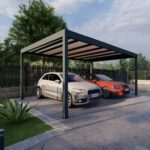 Carport toile tendue sur-mesure