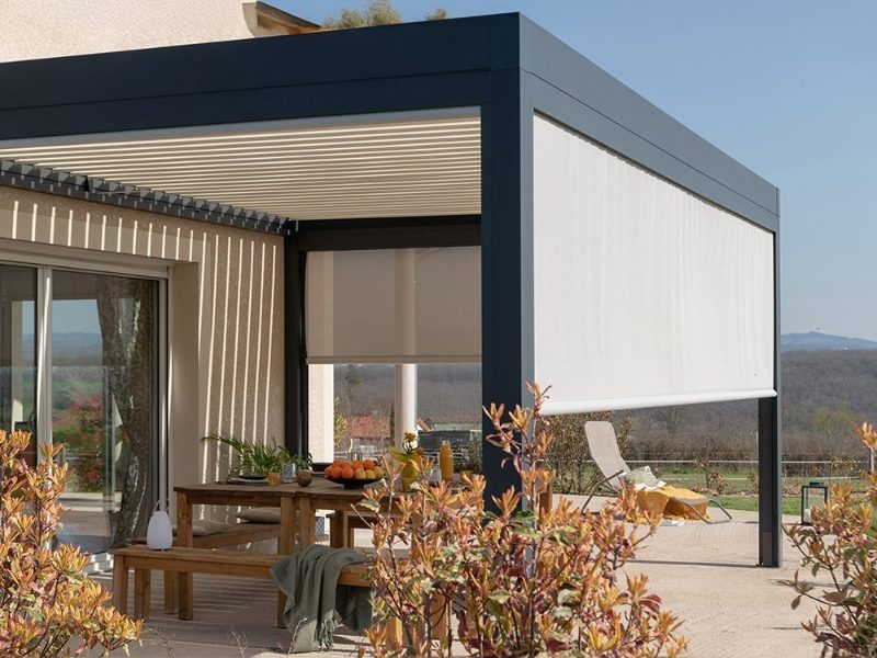 Pergola adossée aluminium iPergola