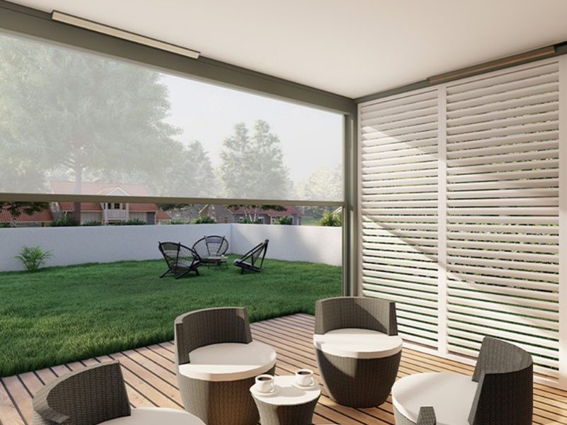 Pergola à toiture fixe iPergola