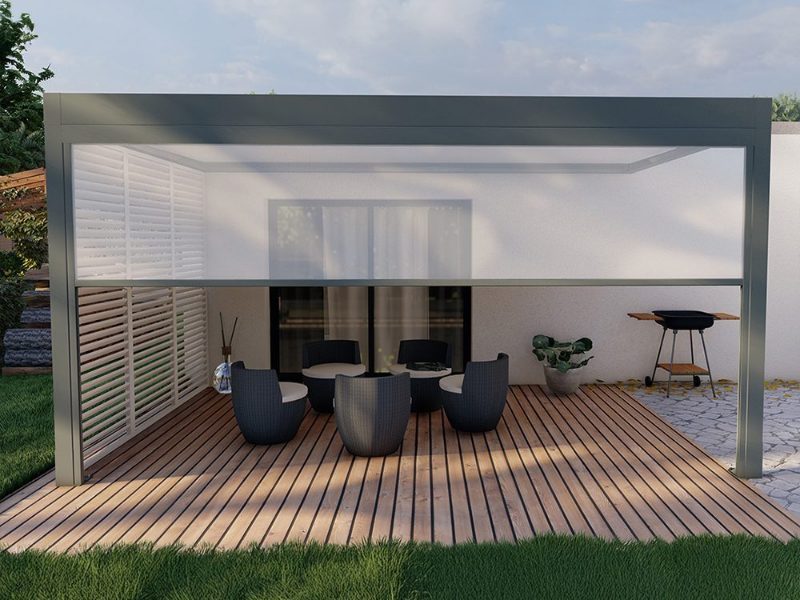 Pergola à toiture fixe iPergola